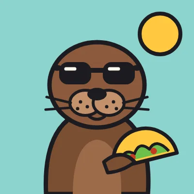 Chonkers, the SaDiego author, in sunglasses holding a taco